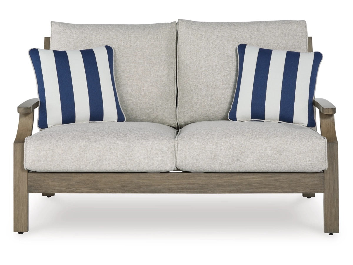 731372342:Rainier Outdoor Loveseat, Front