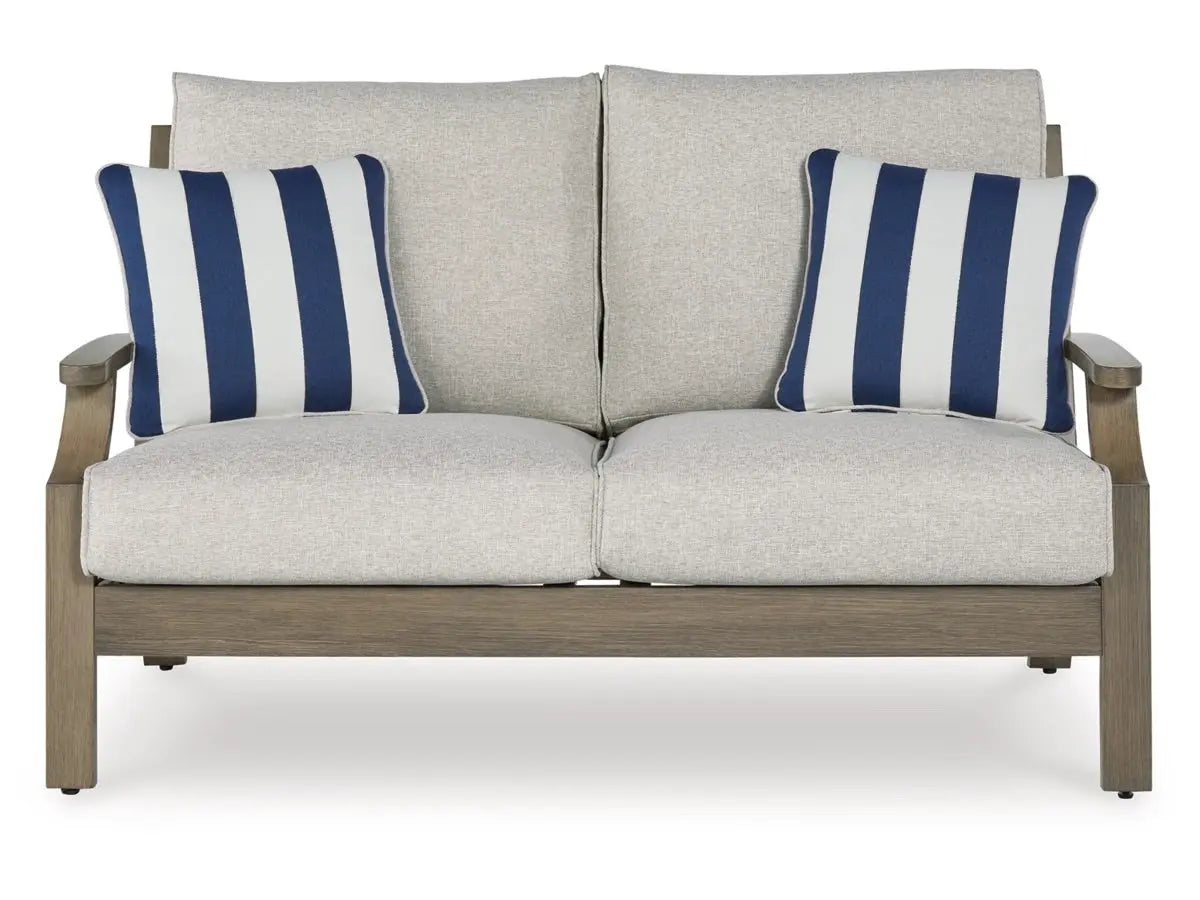 731372342:Rainier Outdoor Loveseat, Front