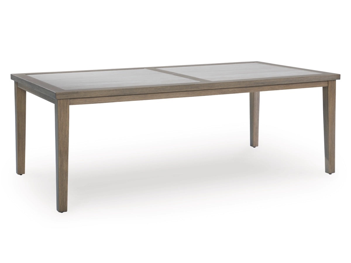 RAINIER01:Rainier Outdoor Dining Table &, Angle