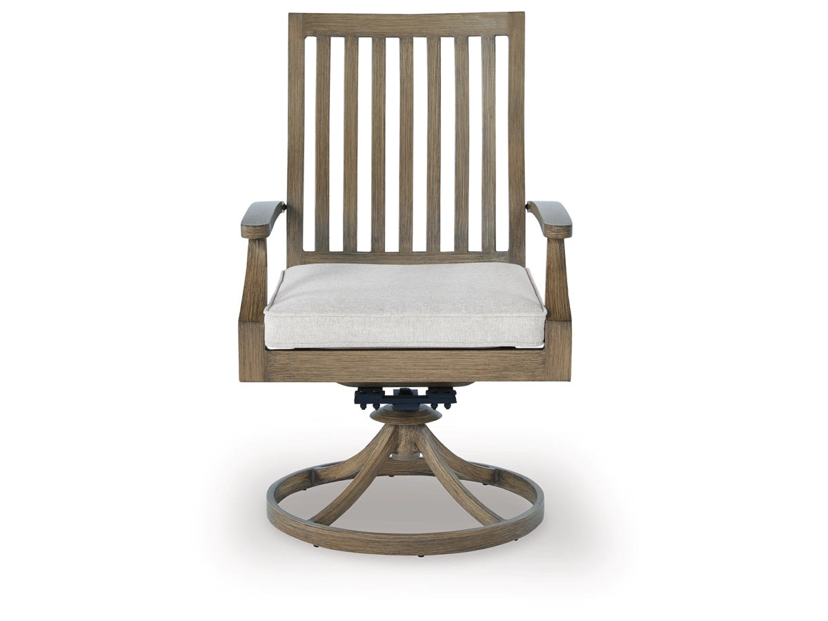 020970308:Rainier Outdoor Swivel Chair, Front