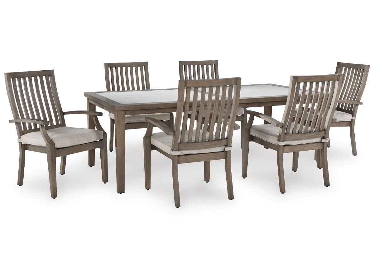 RAINIER00:Rainier Outdoor Dining Table &, Styled