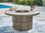 208164612:Rainier Outdoor Firepit, Styled