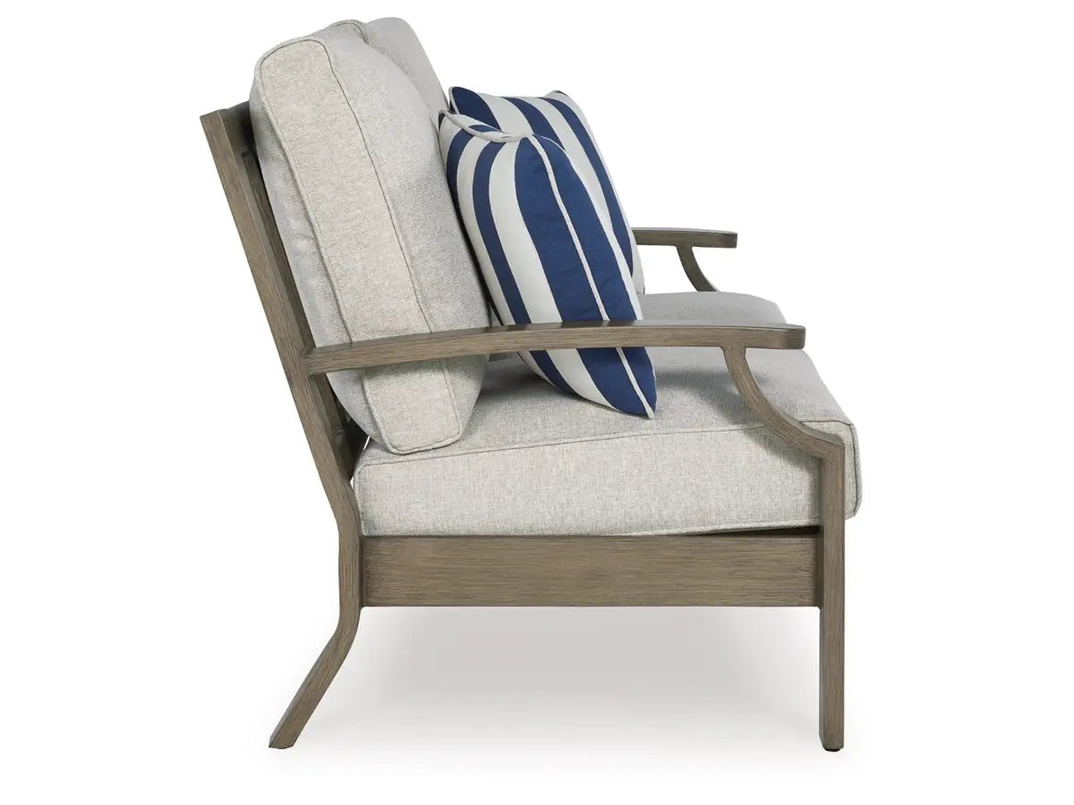 731372342:Rainier Outdoor Loveseat, Side