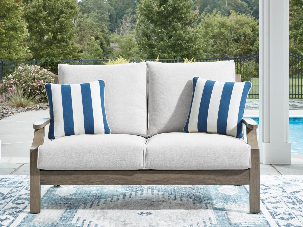 731372342:Rainier Outdoor Loveseat, Styled
