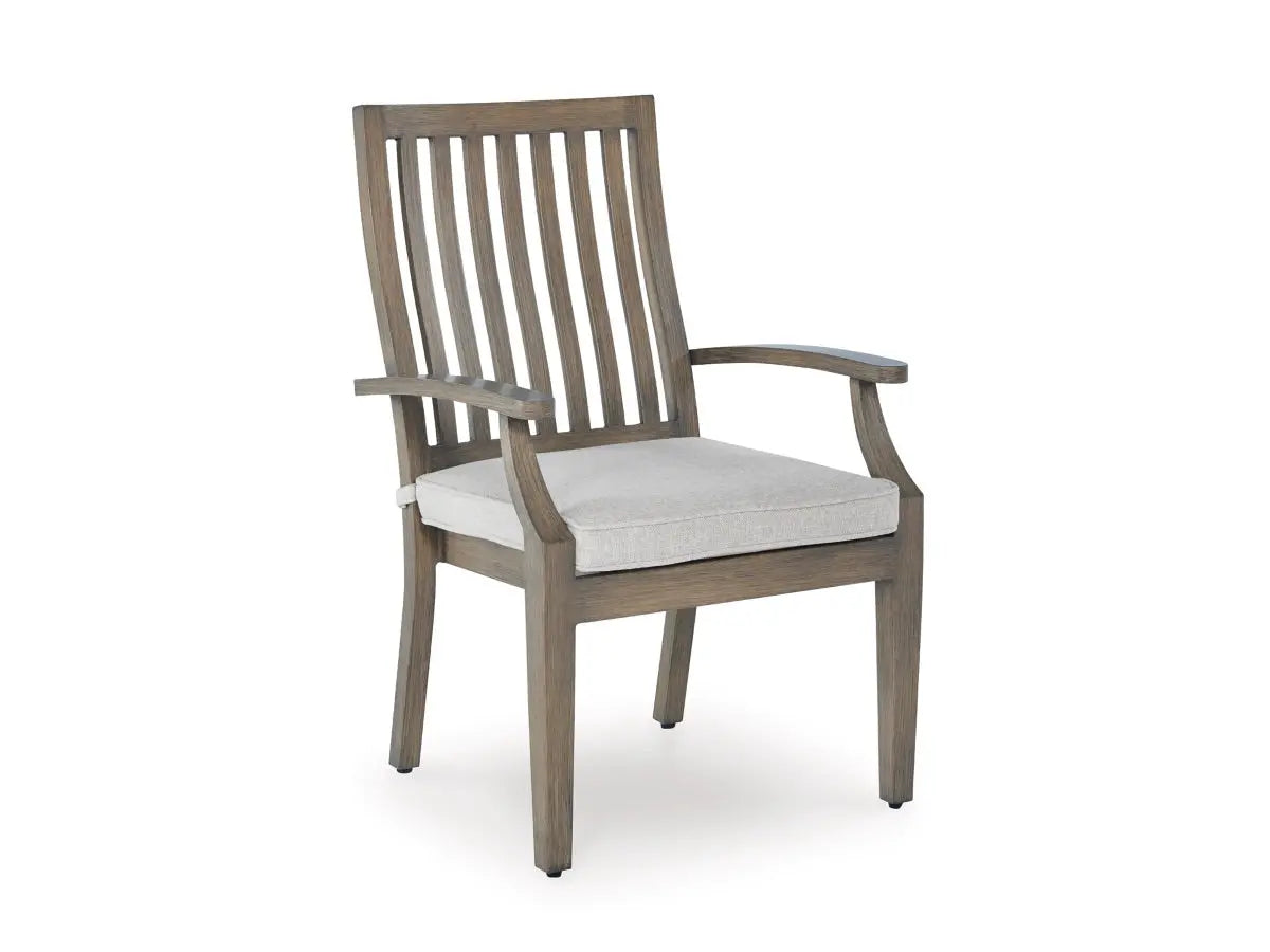 RAINIER00:Rainier Outdoor Dining Table &, SideAngle