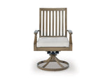 RAINIER01:Rainier Outdoor Dining Table &, Front