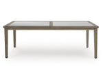 RAINIER01:Rainier Outdoor Dining Table &, Front