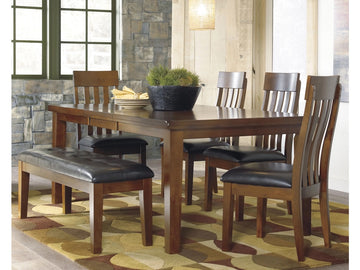 RALENE002:Ralene Dining Table & 4 Chairs, 