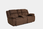 921366638:Raven Reclining Console Loveseat, Angled