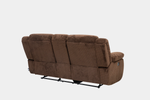 921366638:Raven Reclining Console Loveseat, BackAngled