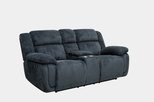 588345529:Raven Reclining Console Loveseat, Angled
