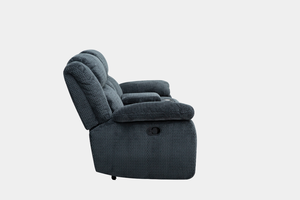 588345529:Raven Reclining Console Loveseat, Side