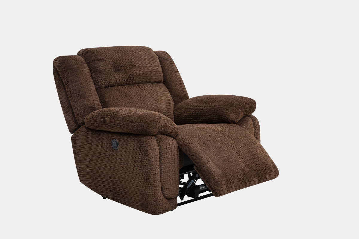 610422202:Raven Power Recliner, Angled