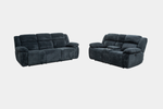 JAYNEII00:Raven Power Sofa & Console Loveseat, Angled