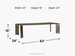 451161156:Reade Outdoor Coffee Table, 