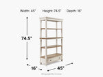 087615954:Realyn Bookcase, 