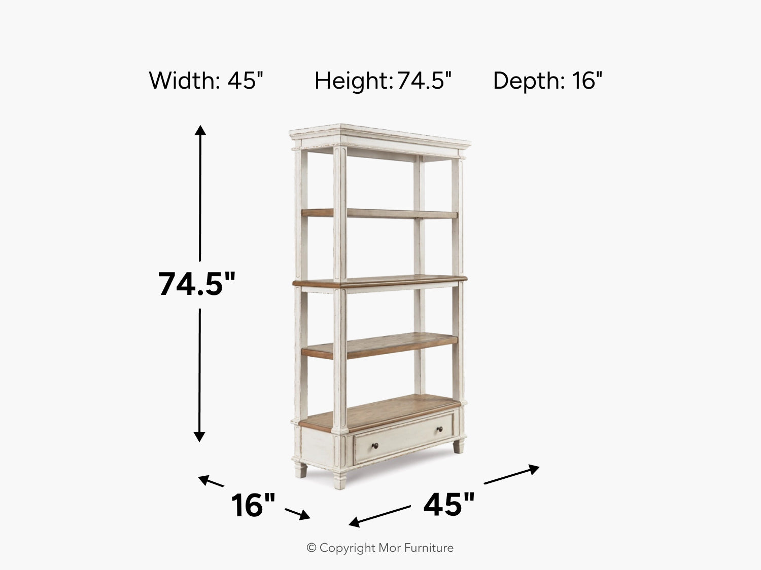 087615954:Realyn Bookcase, 