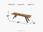 REESE0002:Reese Dining Bench, 