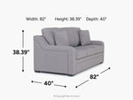 844875742:Regalla Queen Sleeper Sofa, 