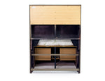 REMITW4PC:Remi Bookcase Bed & Dresser & , Back