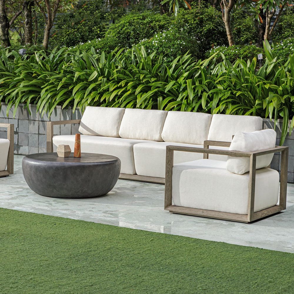 046956456:Remsen Outdoor Sofa, Styled