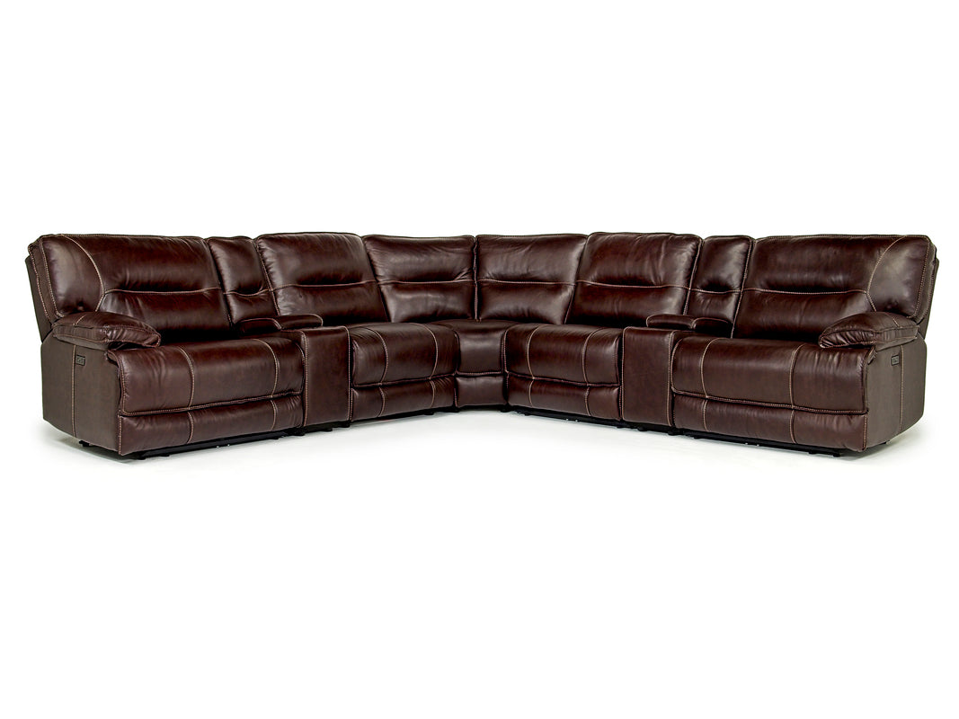 RETREAT7A:Retreat 6 Piece Power Sectiona, Angled