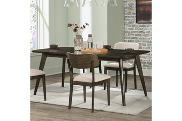 REXDIN000:Rex Dining Table & 4 Chairs, Styled