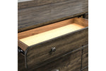 REXB00009:Rex Panel Bed & Dresser & Mirr, 