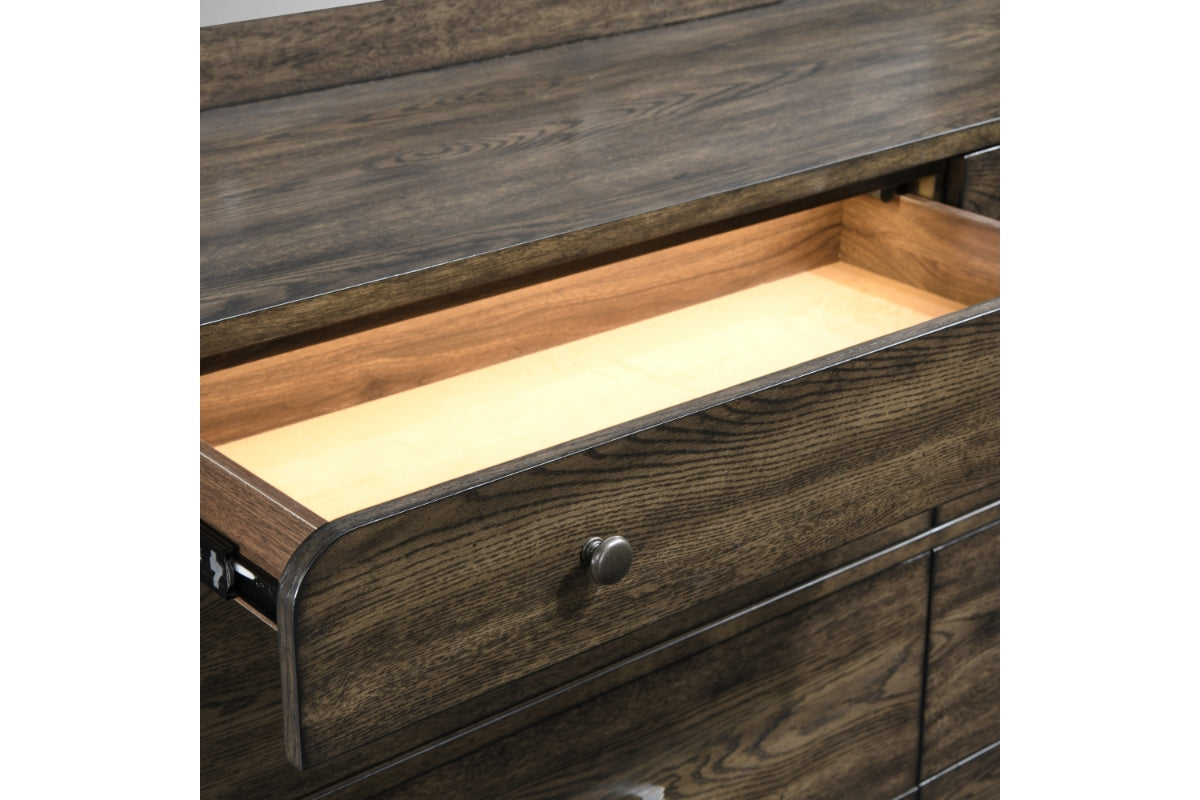 REXB00009:Rex Panel Bed & Dresser & Mirr, 