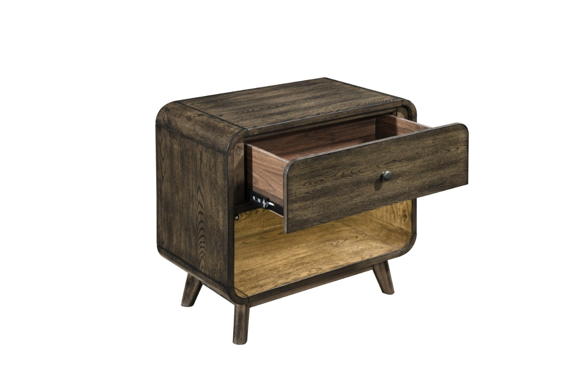 REXB00009:Rex Panel Bed & Dresser & Mirr, Open