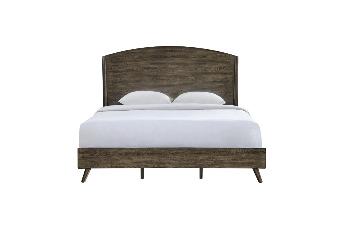 REXB00009:Rex Panel Bed & Dresser & Mirr, Front