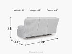 272408717:Rhine Falls Power Sofa, 