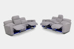 RHYS00021:Rhys 2 Power Sofa & Console Loveseat, ReclinedAngled
