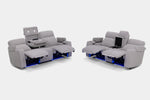 RHYS00021:Rhys 2 Power Sofa & Console Loveseat, ReclinedOpen