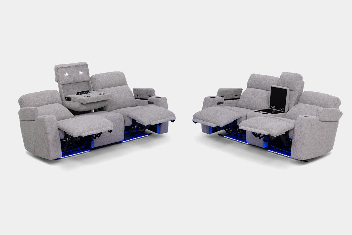 RHYS00021:Rhys 2 Power Sofa & Console Loveseat, ReclinedOpen