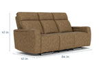 747489328:Rhys 2 Power Sofa, 