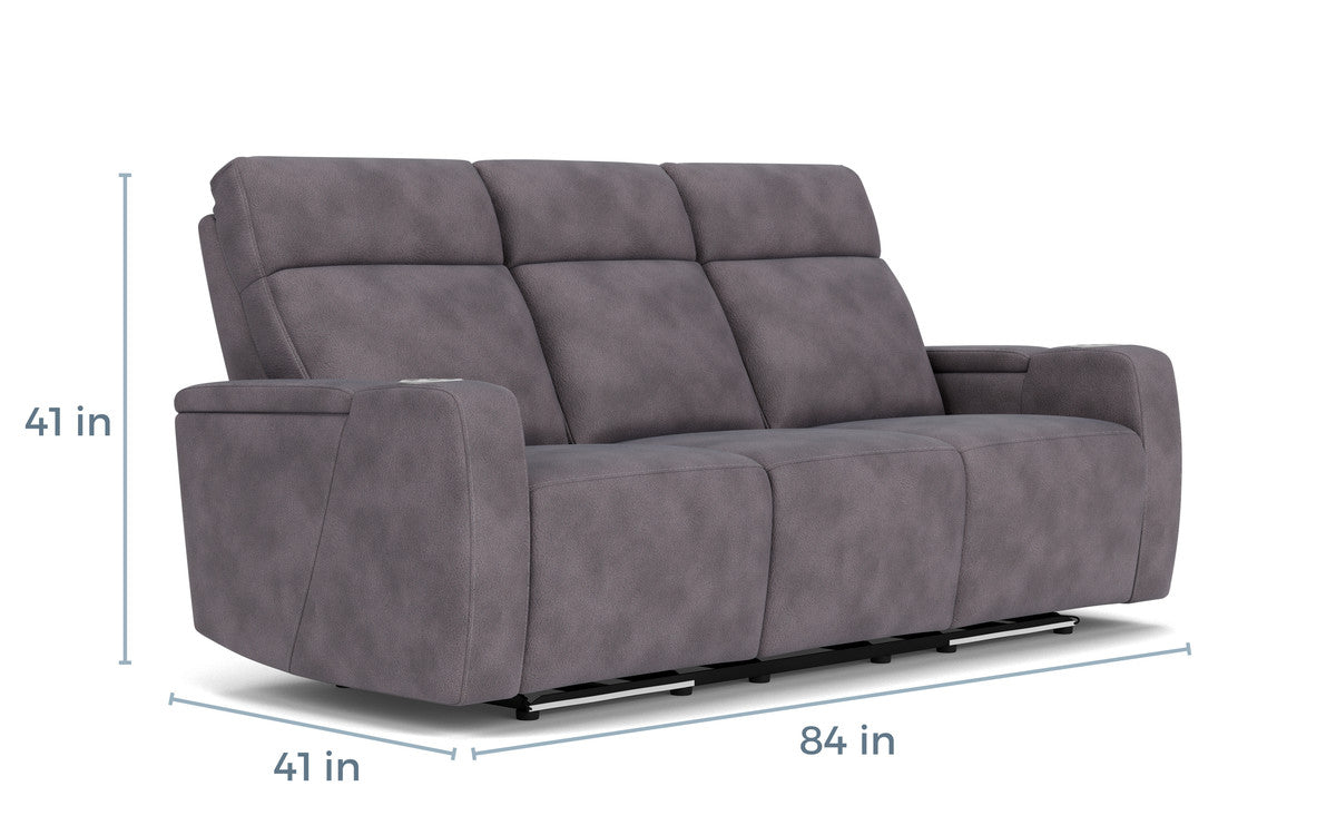 279217881:Rhys 2 Power Sofa & Console Lo, 