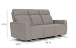 840070555:Rhys 2 Power Sofa, 