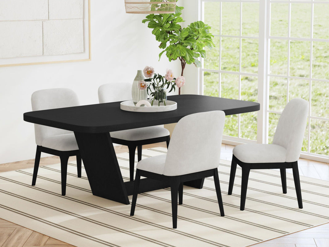 RIDGEMO00:Ridgemont Dining Table & 4 Chairs, 
