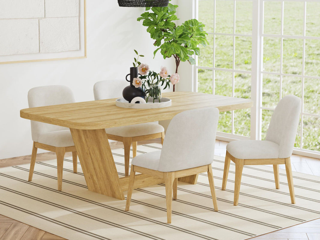 RIDGEMO20:Ridgemont Dining Table & 4 Cha, 