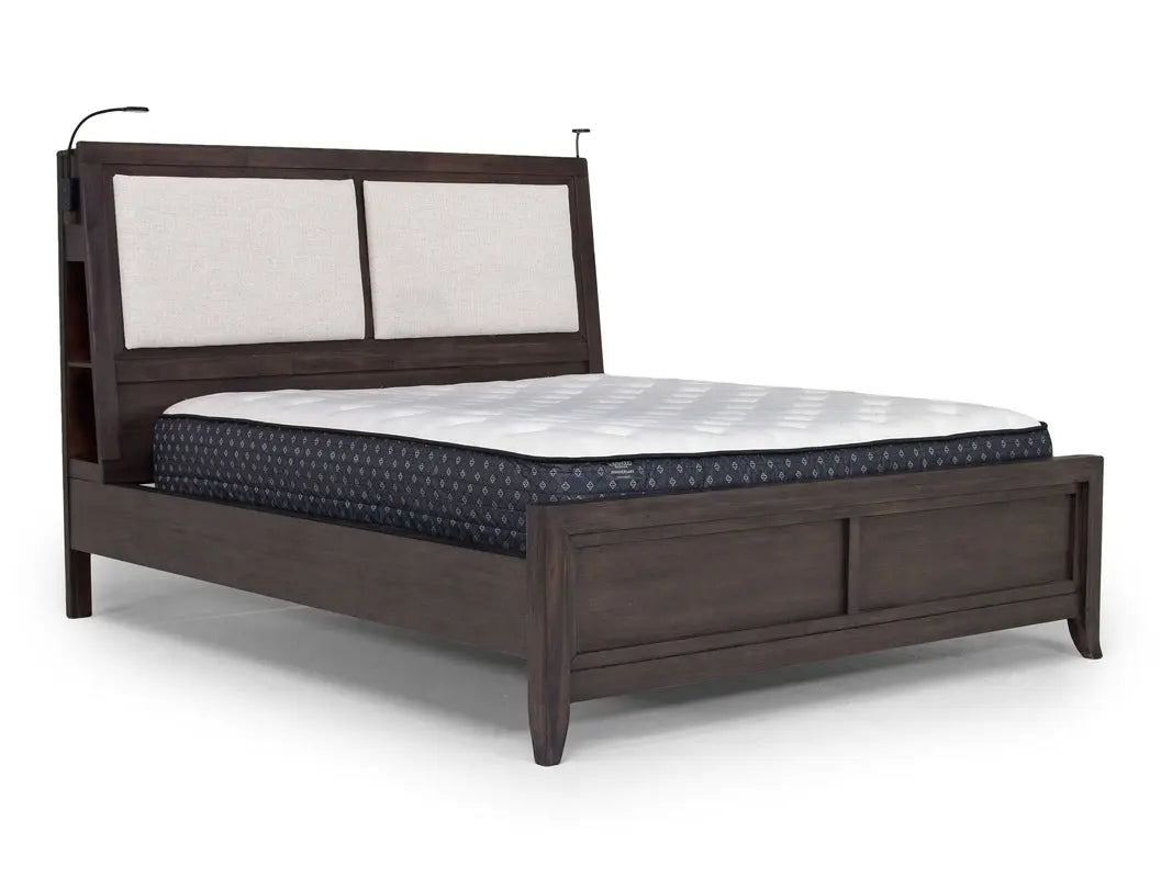 RILEYB003:Riley Bookcase Bed & Dresser &, AngledAngle