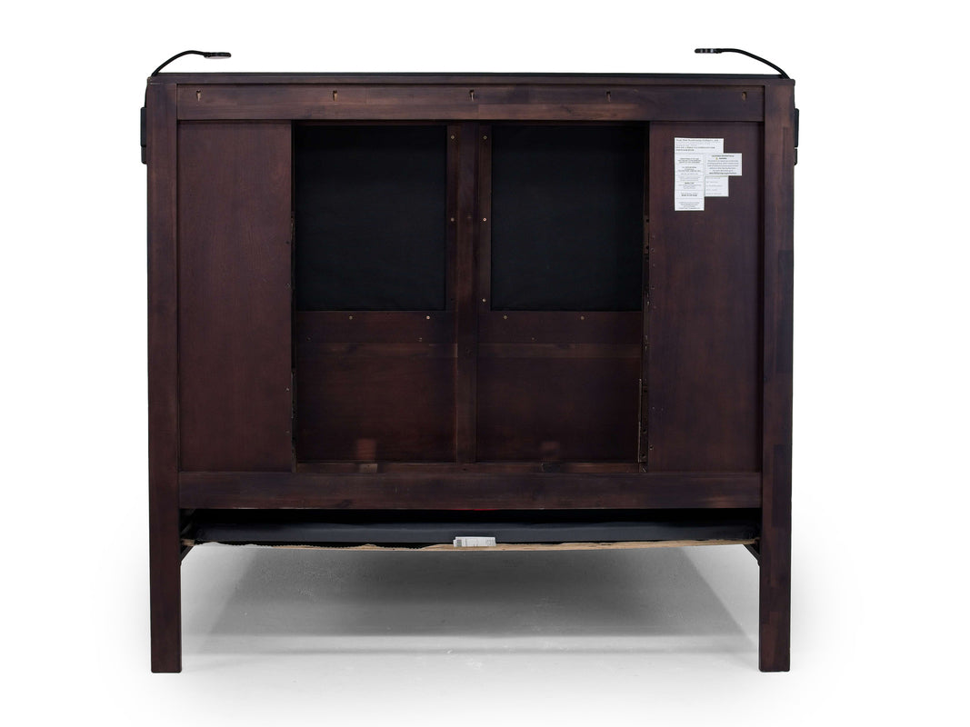 RILEYB000:Riley Bookcase Bed, Back