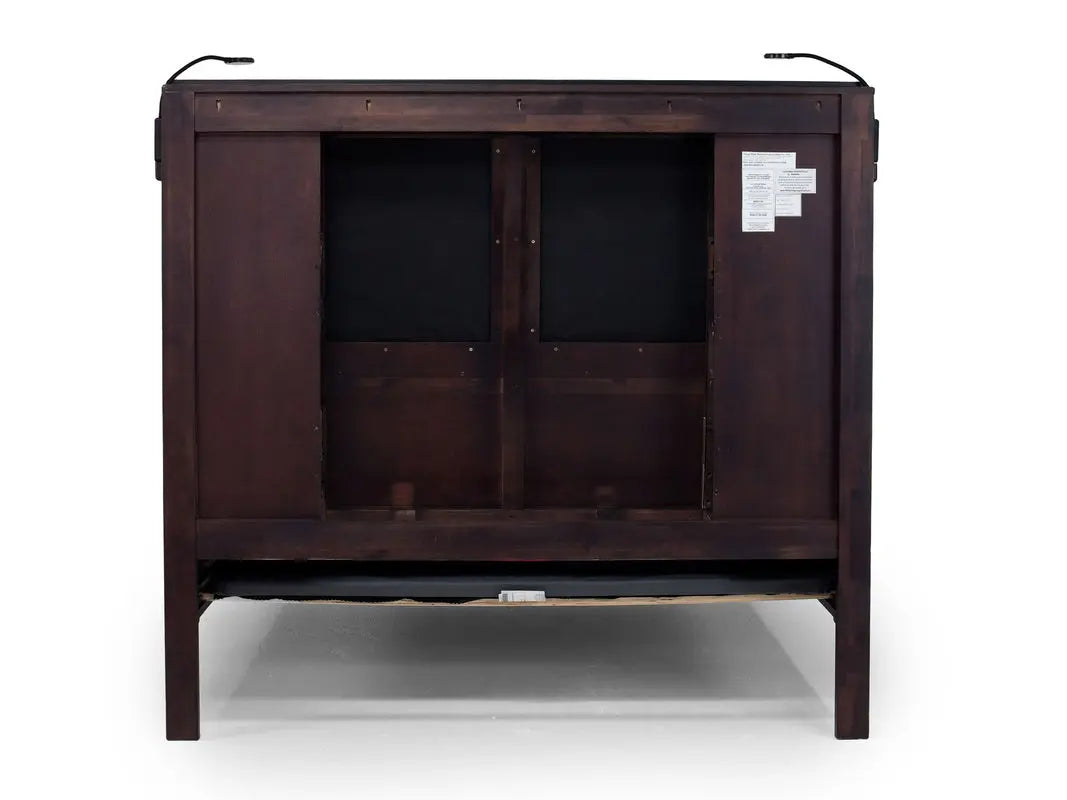 RILEYB000:Riley Bookcase Bed, Back