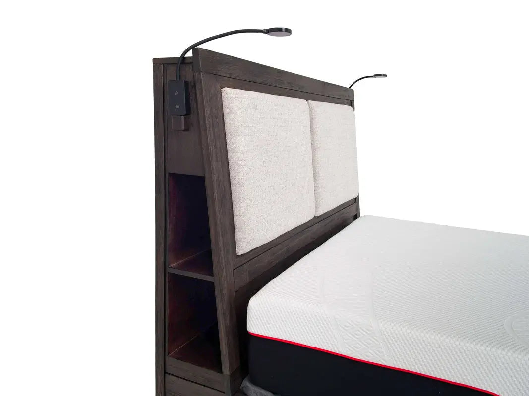 RILEYB001:Riley Bookcase Bed & Dresser &, 