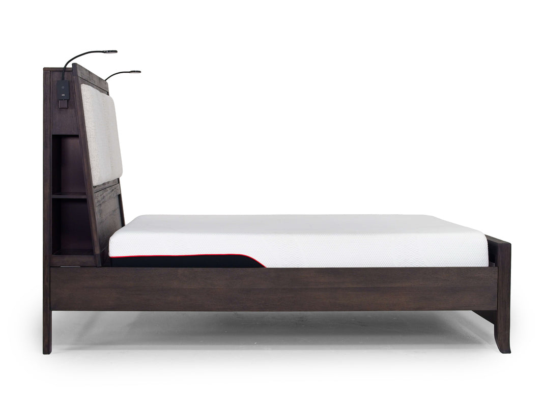 RILEYB000:Riley Bookcase Bed, Side