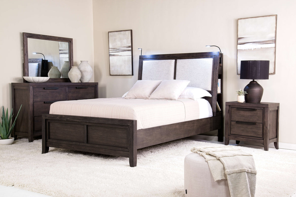 RILEYB001:Riley Bookcase Bed & Dresser &, Styled