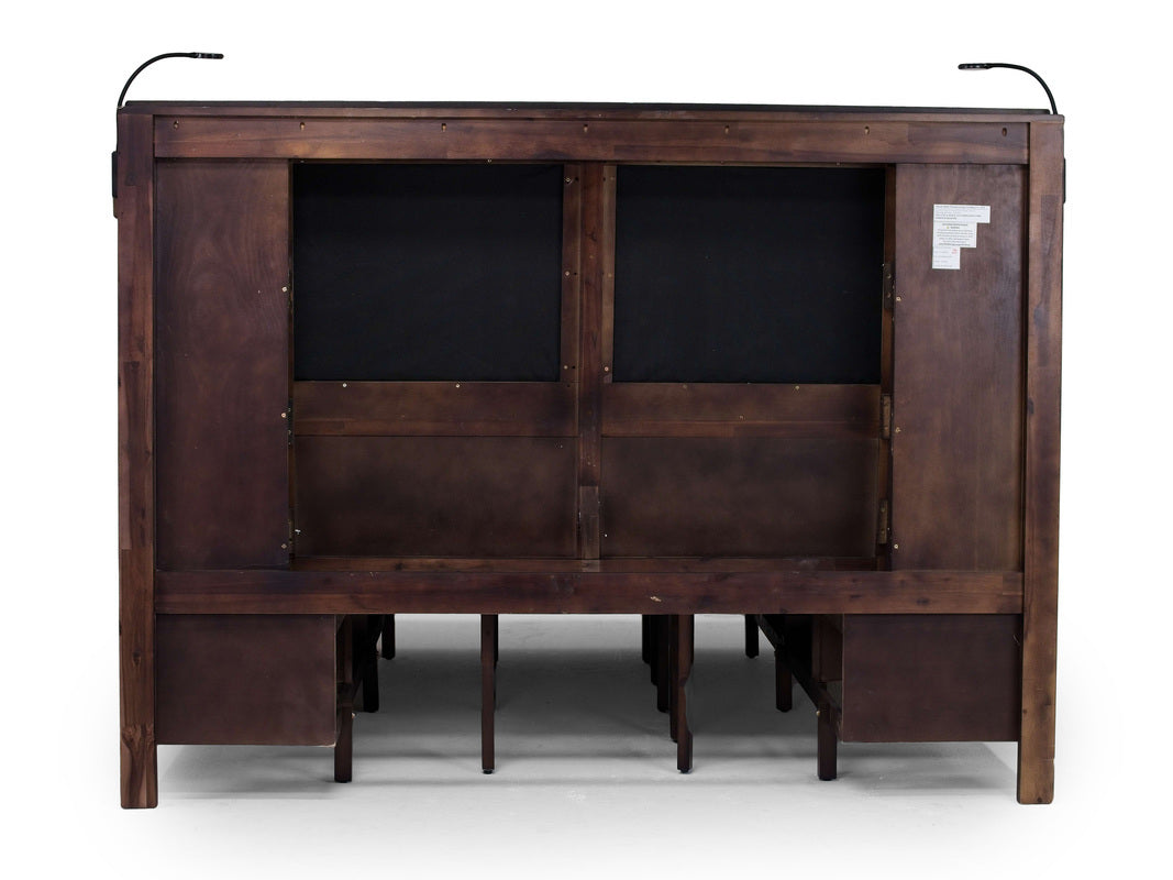 RILEYB012:Riley Bookcase Bed, Back