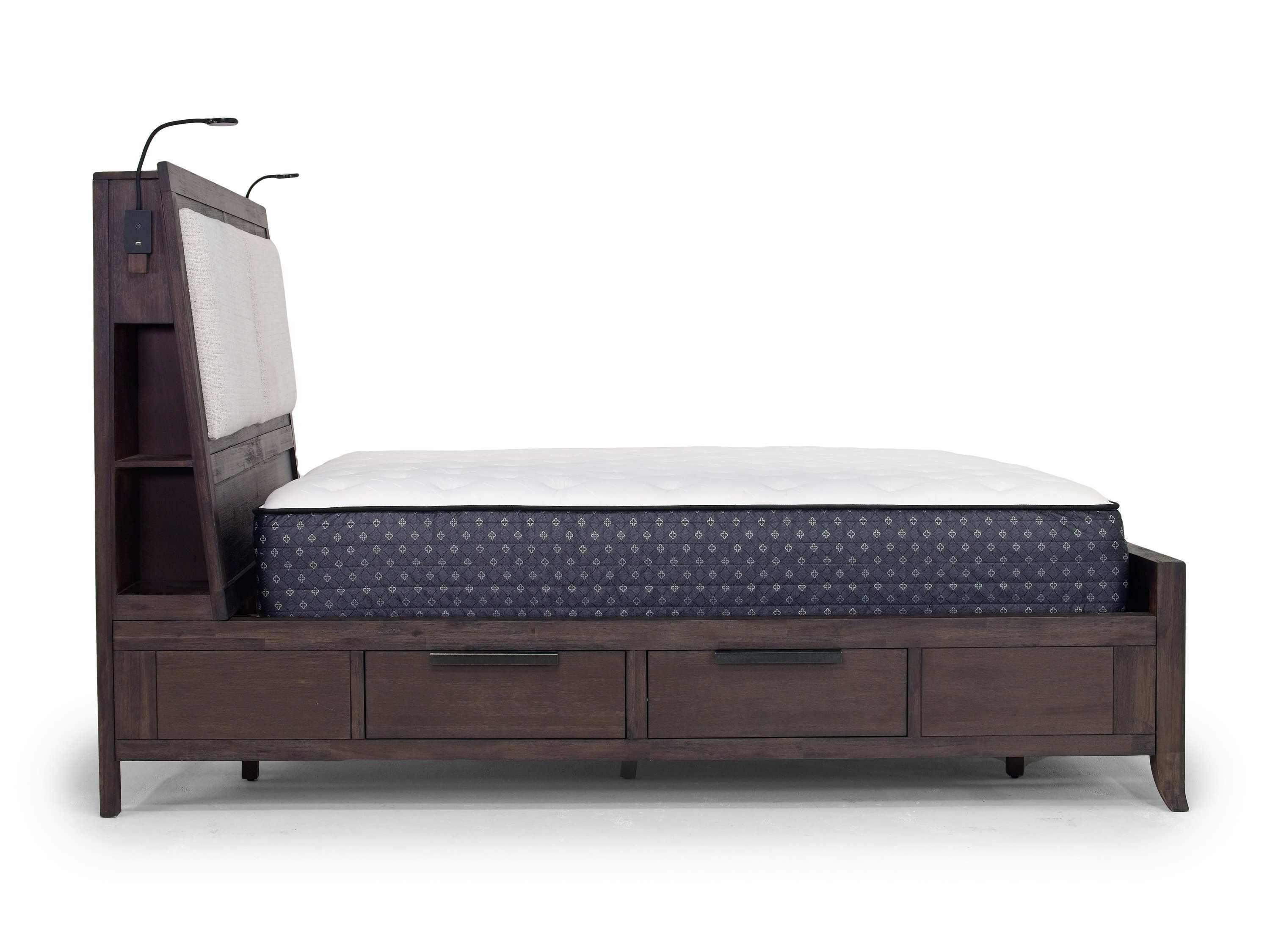 RILEYB012:Riley Bookcase Bed, Side