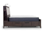 RILEYB012:Riley Bookcase Bed, Side