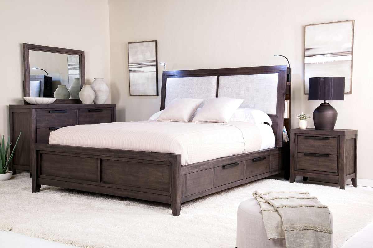 RILEYB014:Riley Bookcase Bed, Styled
